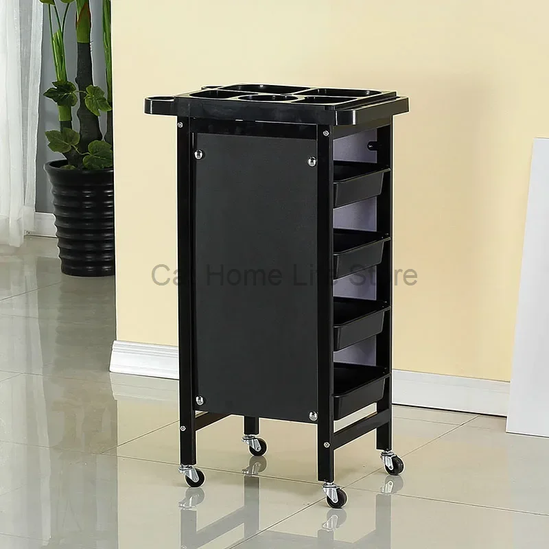 French Style Modern Simplicity Trolley Originality Barber Shop Multifunctional Trolley Storable Furniture Skjuta En Vagn HBSC