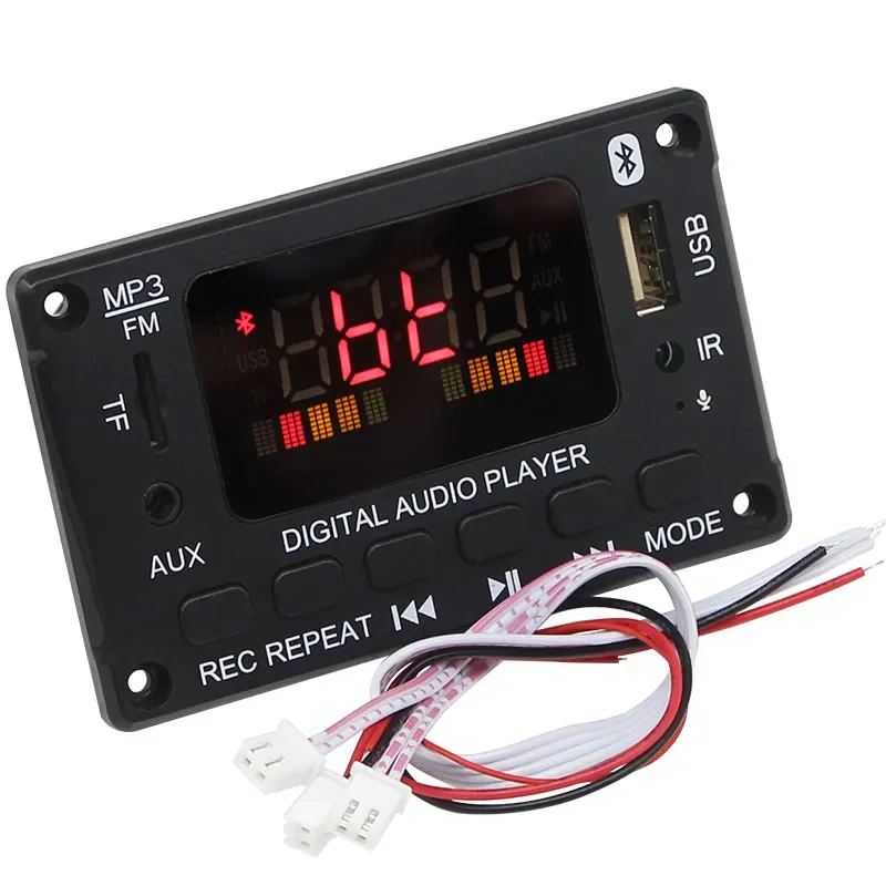 SOTAMIA 블루투스 파워 앰프 보드 2x40W 무손실 MP3 디코더 Hi-Fi 스테레오 미니 앰프 U 디스크 FM 라디오 TF 카드 디코딩 보드