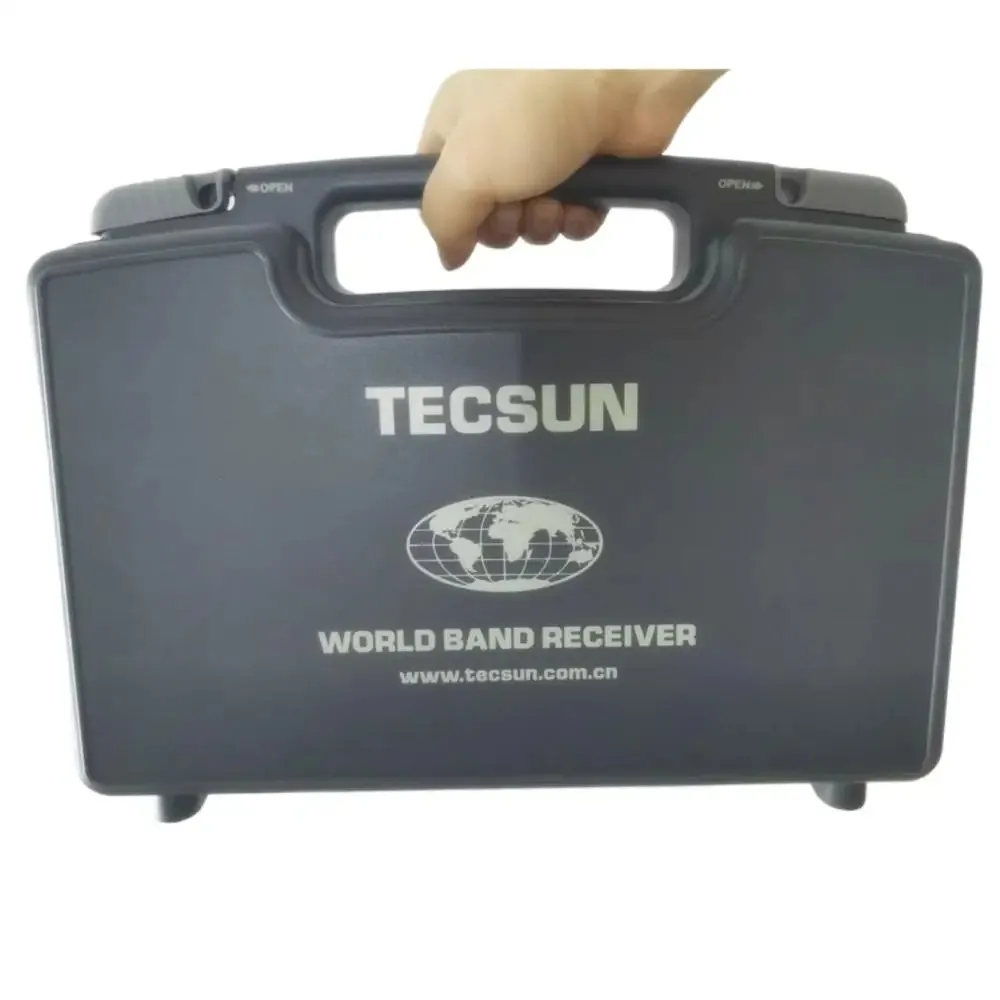 Original Tecsun  PL-880 PL-990 H-501 Radio suitcase Box Plastic Protective Box FOR H501 PL880 PL990 Radio suitcase Box