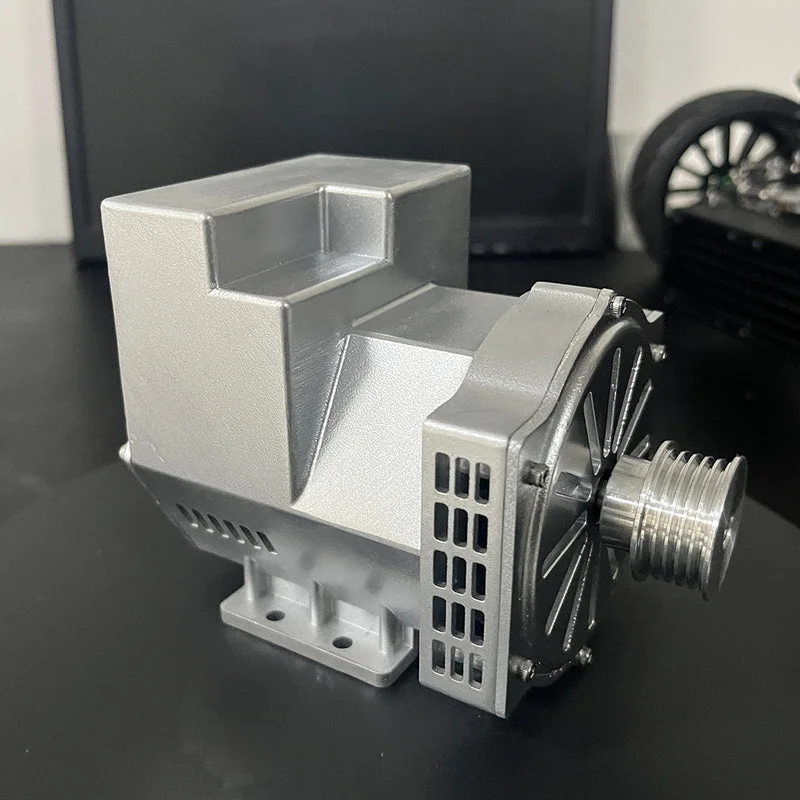 DC Generator 60W 2500RPM with Centrifugal Fan Heat Dissipation Universal Joint for TOYAN XICHEN RC Model Engine DIY Hobby Gift