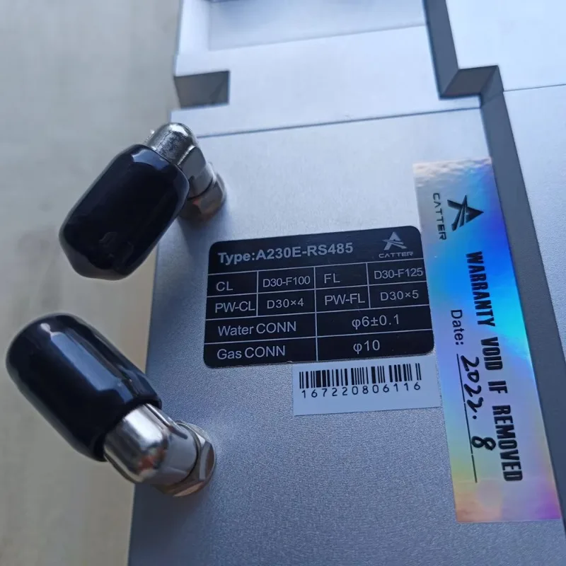 Testa di taglio laser a fibra elettrica Au3tech A230E 3KW e controller Au3Tech MCC3721NC-A con software SC2000