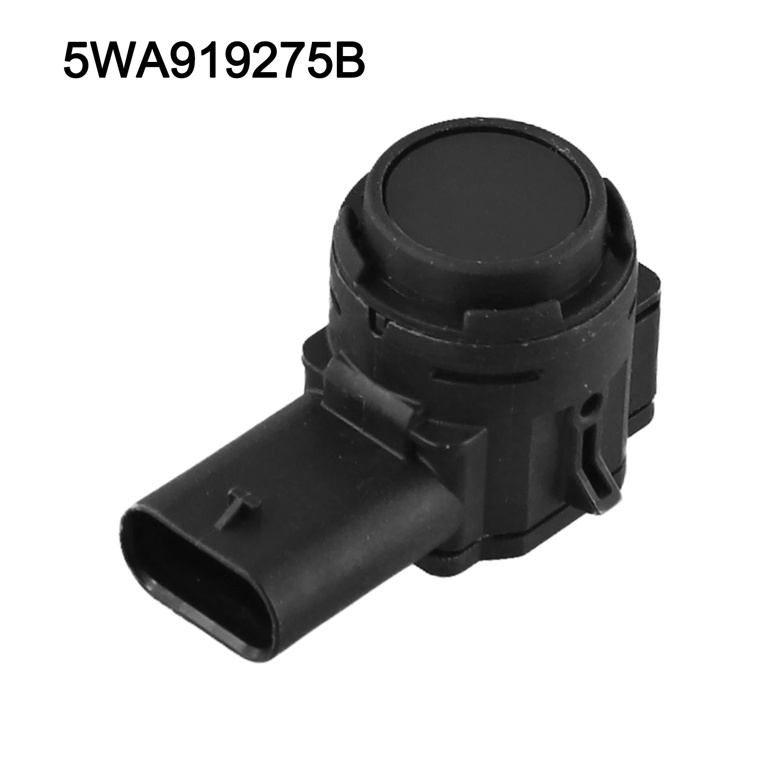Car Parking Sensor 5WA919275B Car Parking Stable Performance High Reliability for OEM Compatible for perfect Fit Black Easy