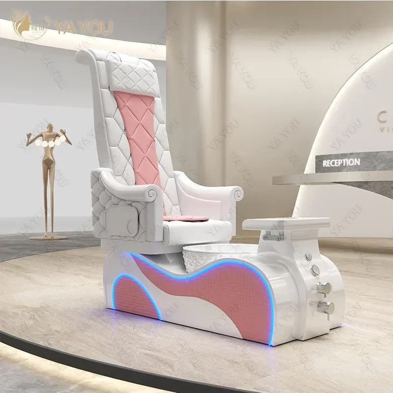 Pedicure Chair Foreign Nail Salons, Manicure, Eyelashes, Foot Massage, Sofa Chair, High-end Spa Shop, Foot Beauty Chair, Massage