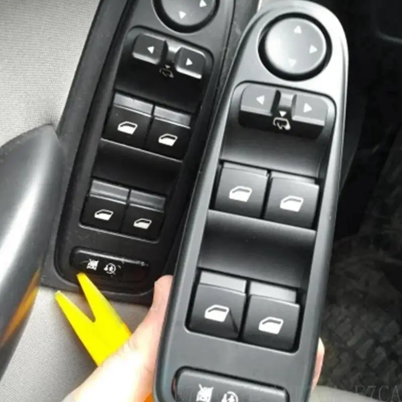 

E7CA Window Push Button Glass Lift Button Elevator Switch for C4 6554.YC 96639382ZD