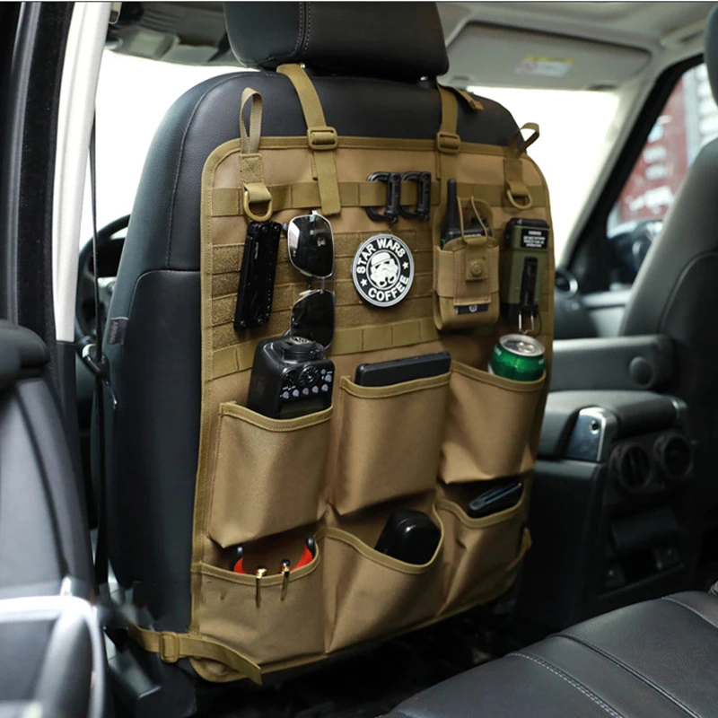 car seat back storage bag Outdoor multi-purpose hanging bag camping hanging storage bag Car convenient outdoors accessories