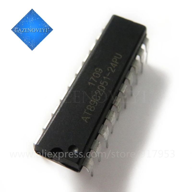 

5 шт./партия, Фрези, фреза, AT89C2051 AT89C4051 24PU DIP-20, новая оригинальная