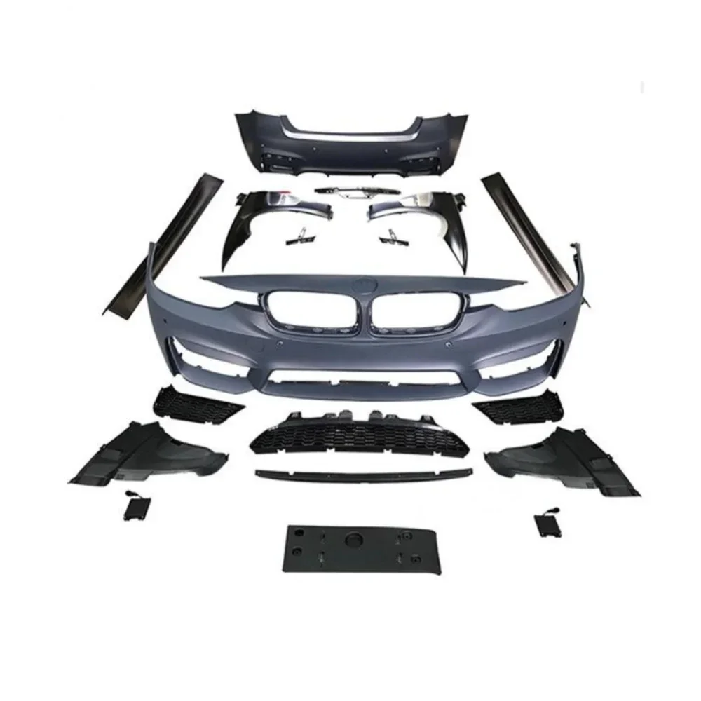 

Автомобильный комплект объемного кузова, передний и задний бампер, боковая юбка, крыло для BMW 3 серии F30 F35, модифицированный M3