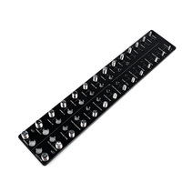 Nut and Bolt Thread Checker 28 Metric and Standard Thread Measuring Gauge Precise Screw Size and Thread Measuring Tools