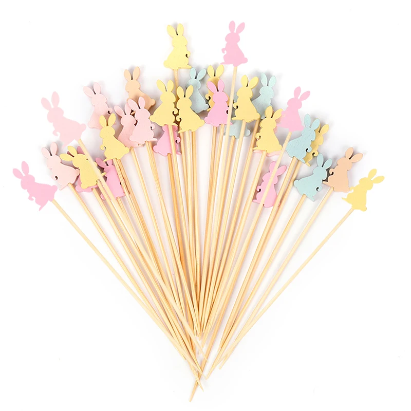 100Pcs Easter Bambo…