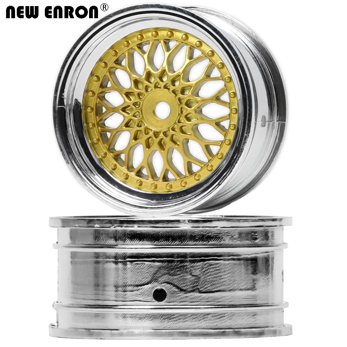 ENRON-Offset Hubs de rodas para RC Car, Nylon Rim, On-Road Drift, Traxxas, HPI, Kyosho, RedCat, Sakura, HSP, Novo, 3mm, 6mm, 9mm, PCes 4