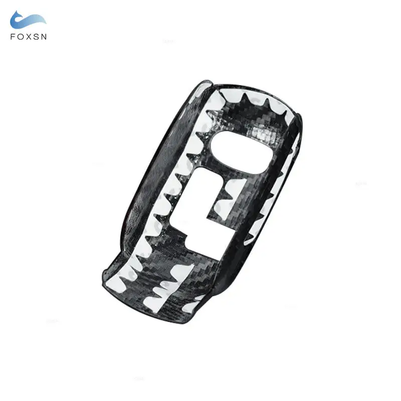 Car Inner Gear Shift Knob Head Cover Real Carbon Fiber Trim Accessories For Mini Cooper F54 F55 F56 F57 F60 2020 2021 2022 2023