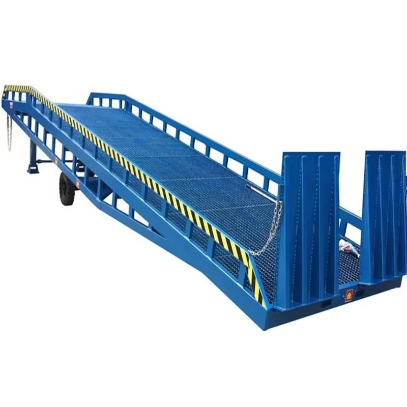 [XX] Ton Mobile Loading Ramp / Dock Ramp – High Strength Steel, Non-Slip Surface, Warehouses, Logistics Centers Loading & Un