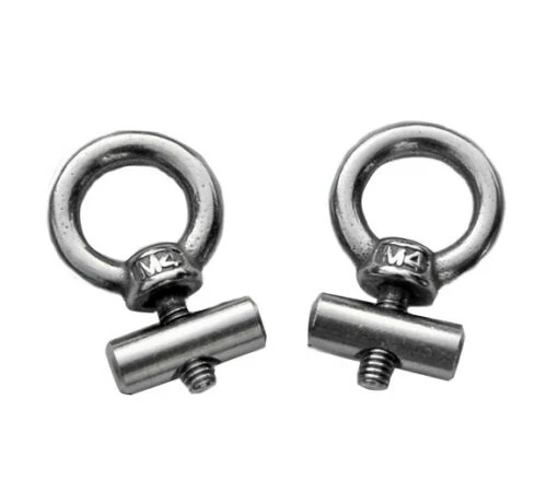 1Set Rv Dak Tent C Kanaal Rail Met Hijsring Schroef Dubbelzijdig Tape Voor Camper Caravan Camper Van Rv accessoires