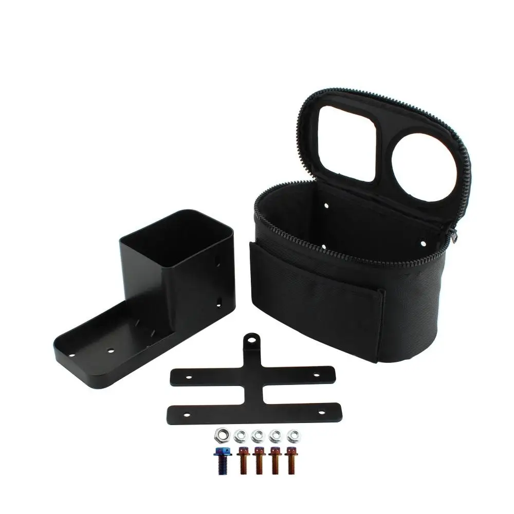 

Scooter Beverage Holder Organizer Handlebar Mount Black for Honda ADV160 Yamaha XMAX 250 300 Universal