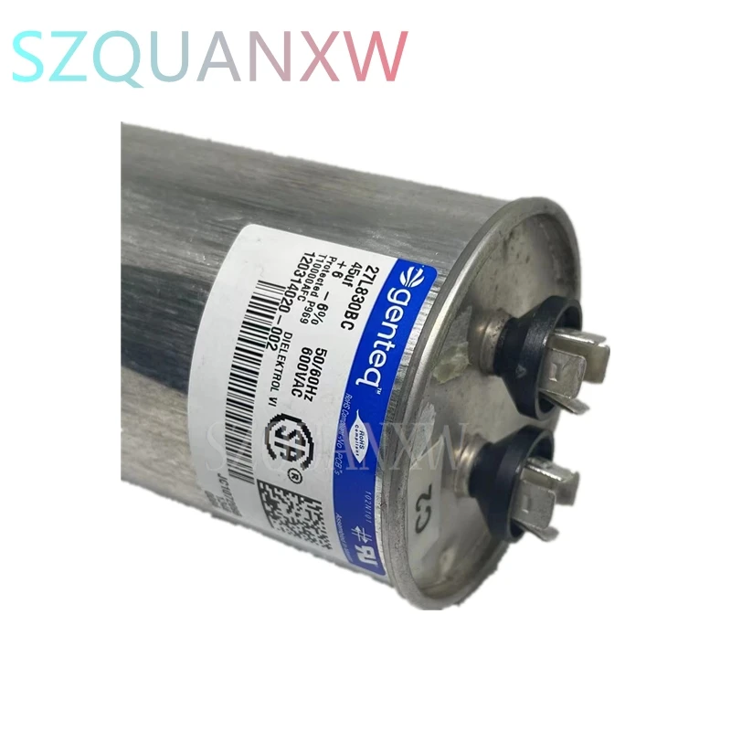 NEW  27L830BC 600V45UF 600VAC  50/60Hz  +6% -6% High Voltage Filter Oil Immersed Electrode Capacitor