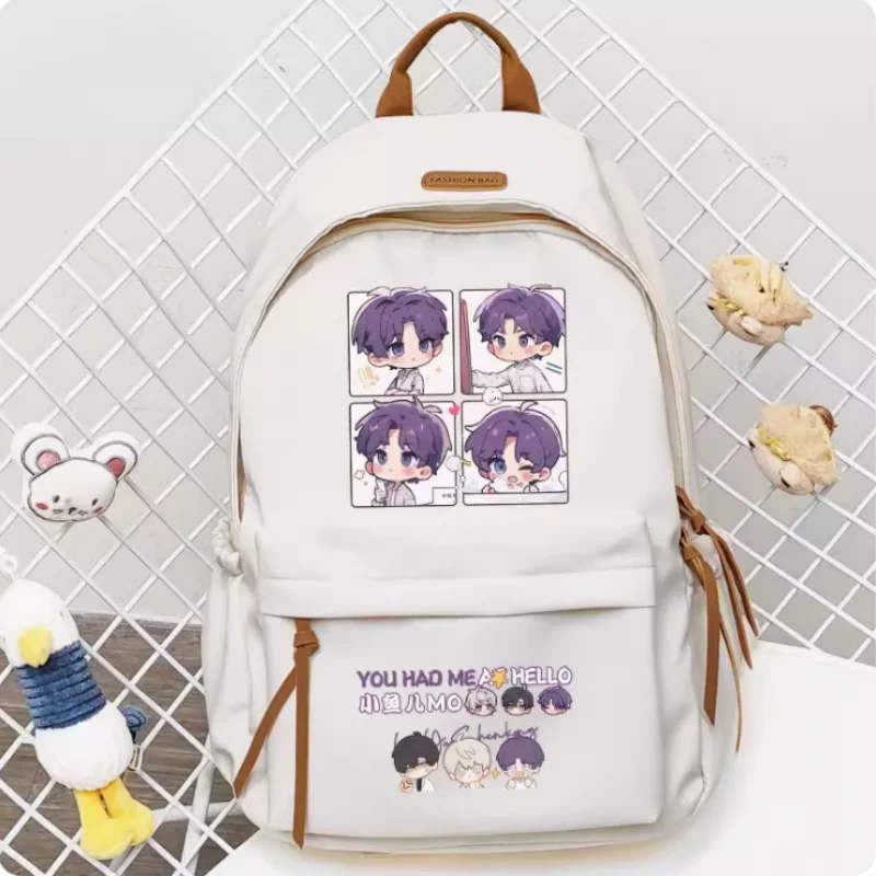 

Anime Love and Deepspace Rafayel Cartoon Bag Women Man Fashion Leisure Teenagers Student Backpack Handbag B1250