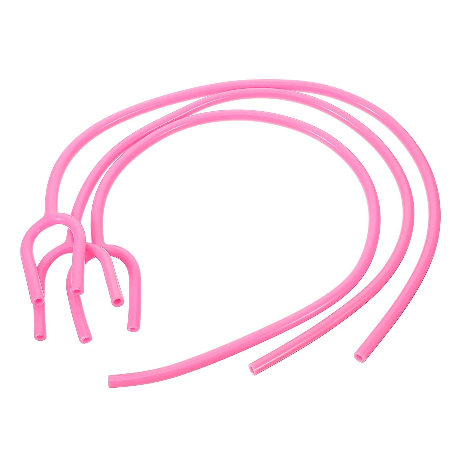 

3pcs Tubing Extension Replacement Tubes Durable Medical Teaching Tools Lightweight Portable For Auscultation Stethoscope