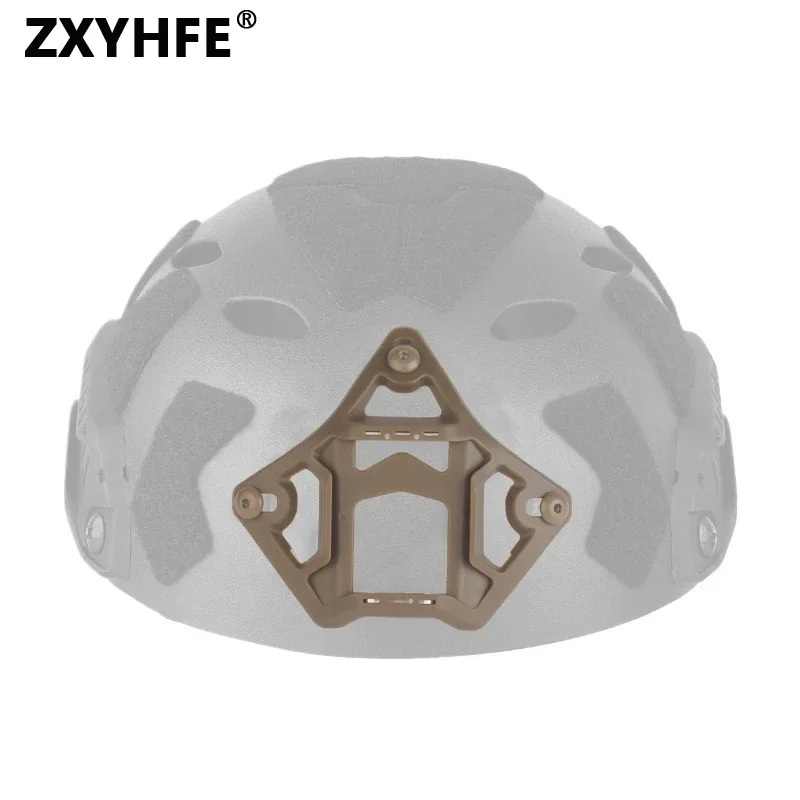 

ZXYHFE Tactical Lightweight NVG Mount Helmet Accessories 3 Holes CS Wargame Paintball Camping Hunting Outdoor Sports Equipment