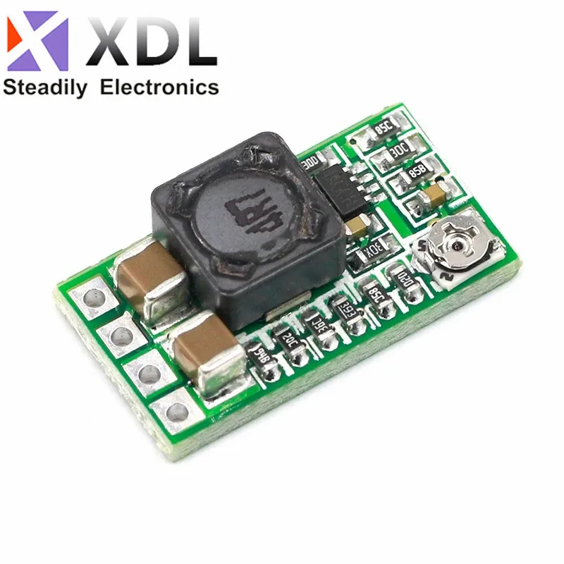 100PCS Step Down Power Supply Module Mini DC-DC 12-24V To 5V 3A Voltage Buck Converter Adjustable 1.8V 2.5V 3.3V 5V 9V 12V