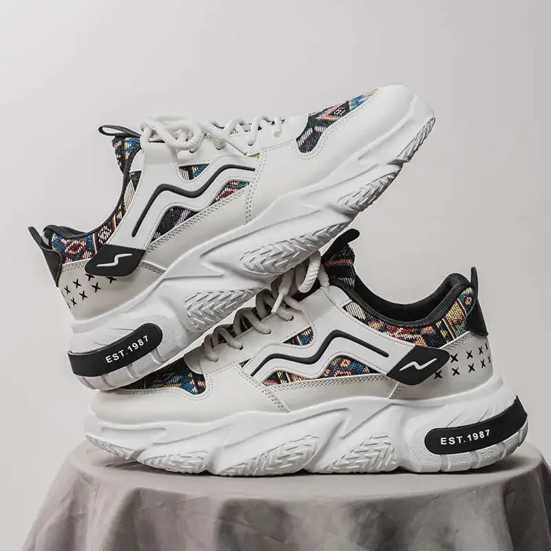 

Appearance Increases Ecoleather Silver Sneakers Man Casual Brown Shoes Man Designers For Men Sports Lofers Affordable Price