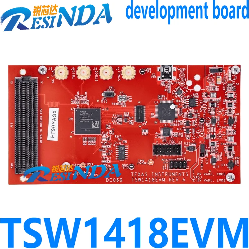 TSW1418EVM is an entry-level FMC interface data acquisition card data acquisition evaluation module