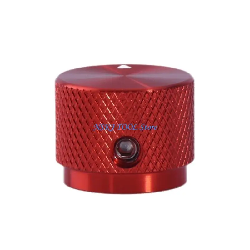 L8RC Upgraded Round Knob Machined Knob Aluminum Knob Easy to Use Knob Round Knob Simple Installation for Potentiometer