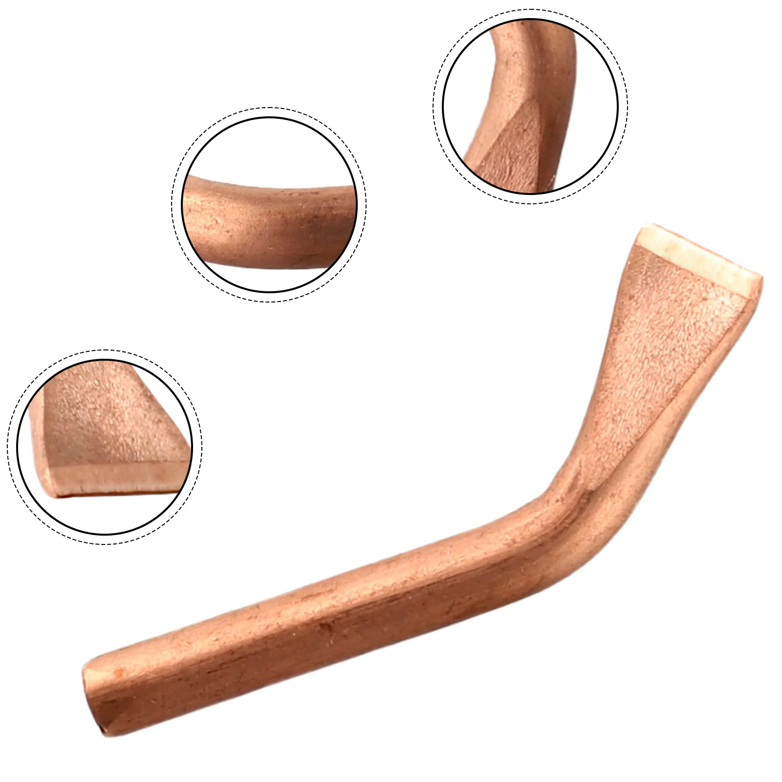 

Наконечник для паяльника с внешним нагревом 75200 Вт, медная головка для эффективной пайки больших площадей и толстых клемм