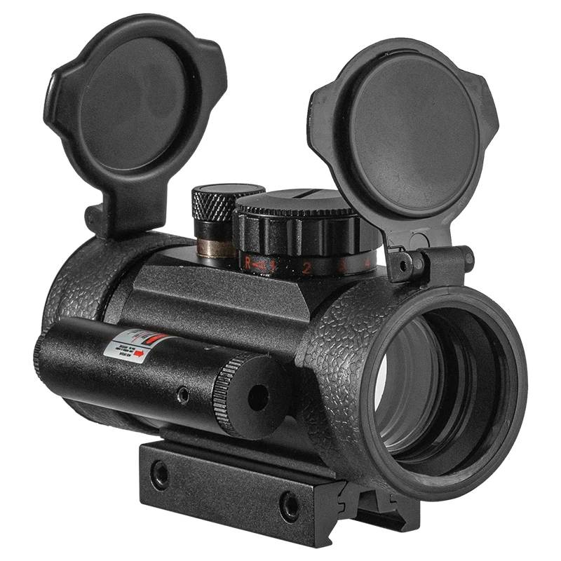ديانا 1x40 مع الليزر الأحمر الأخضر نقطة حمراء البصر التكتيكية Riflescope صالح 11/20 مللي متر السكك الحديدية البصرية البصر نطاق اكتشاف لصيد البندقية
