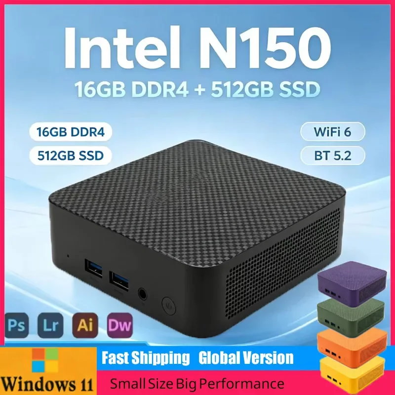 intel-n150-portable-mini-pc-windows11｜32gb-ram-1-2tb-ssd-wifi6-bt52-4k‑60hz-output-for-office-study-light‑gaming
