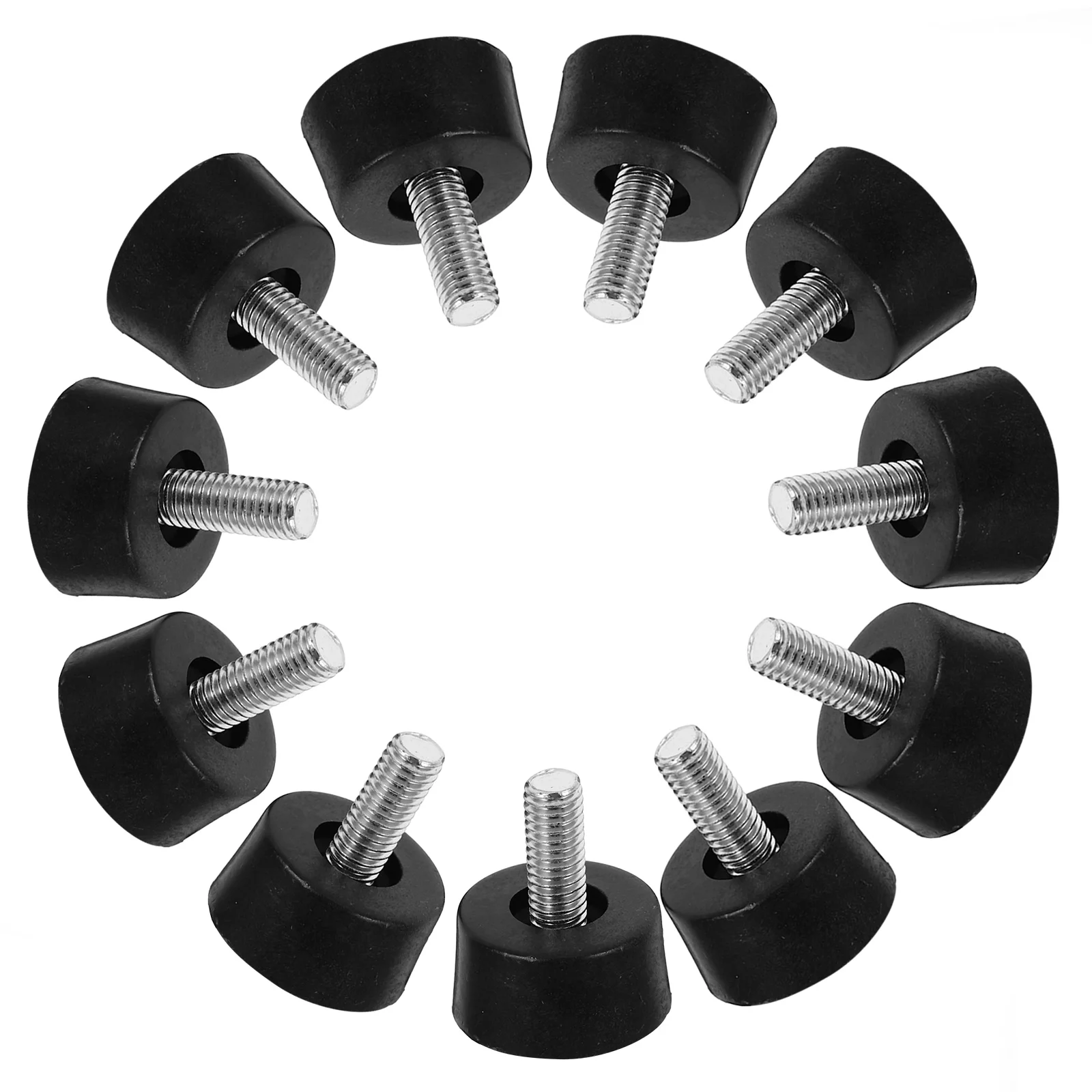 

20 pcs Adjustable Leveling Feet For Furniture Screw On Table Chair Sofa Bed Frame Stool Couch Heavy Duty Thread Floor Protectors