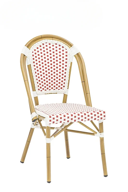 

New arrival New ArrivalModern Artificial Single Square Lounge Rattan Dining Cafe Restaurant Bistro Garden Dining Plastic Chair O