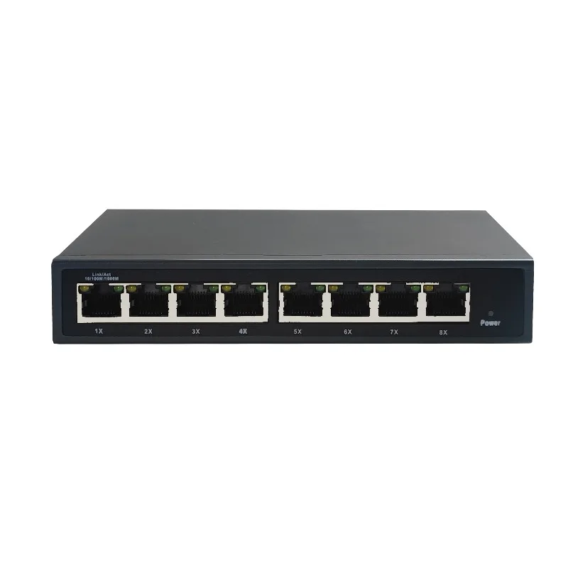 

Unmanaged 24v 8 Port Passive Poe Switch for AP, Antenna, WIFI Router