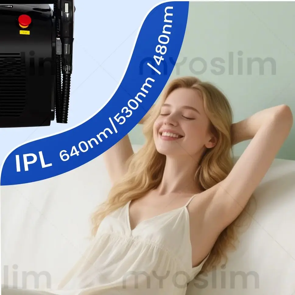 

4 in 1 4000W PRO Diode Ice Titanium Laser Hair Removal Machine 755 808 940 1064nm Body Hair Removal with 4 Wavelength Options