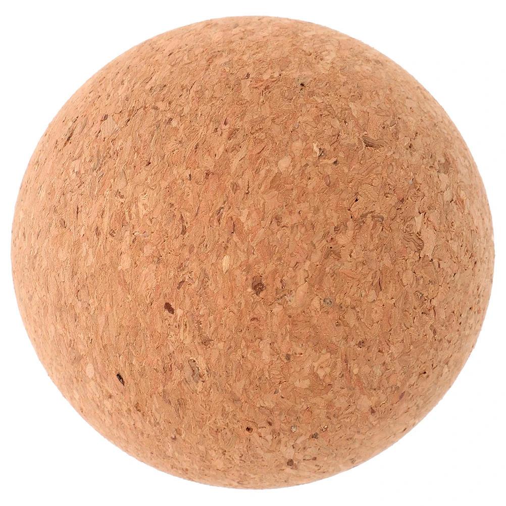 

Yoga Ball High Density Cork Muscle Massage Roller Portable Fitness Tool for Back Shoulder Neck Relaxation Therapy