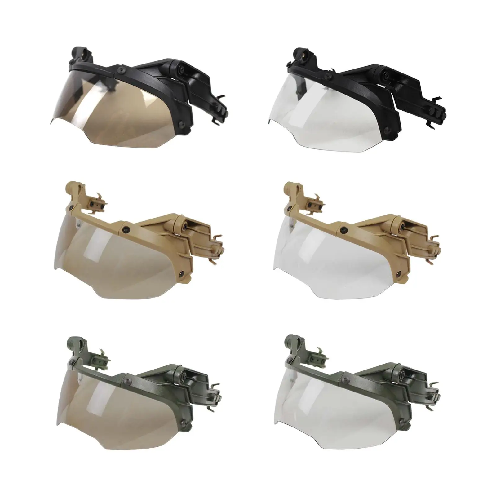 Split Anti-Fog Safety Goggles Wearable Myopia Glasses for