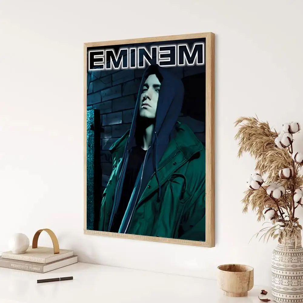 1pc The Famous American Rapper Eminem Poster Paper Print Home Living Room Bedroom Entrance Bar Restaurant Cafe Art Painting