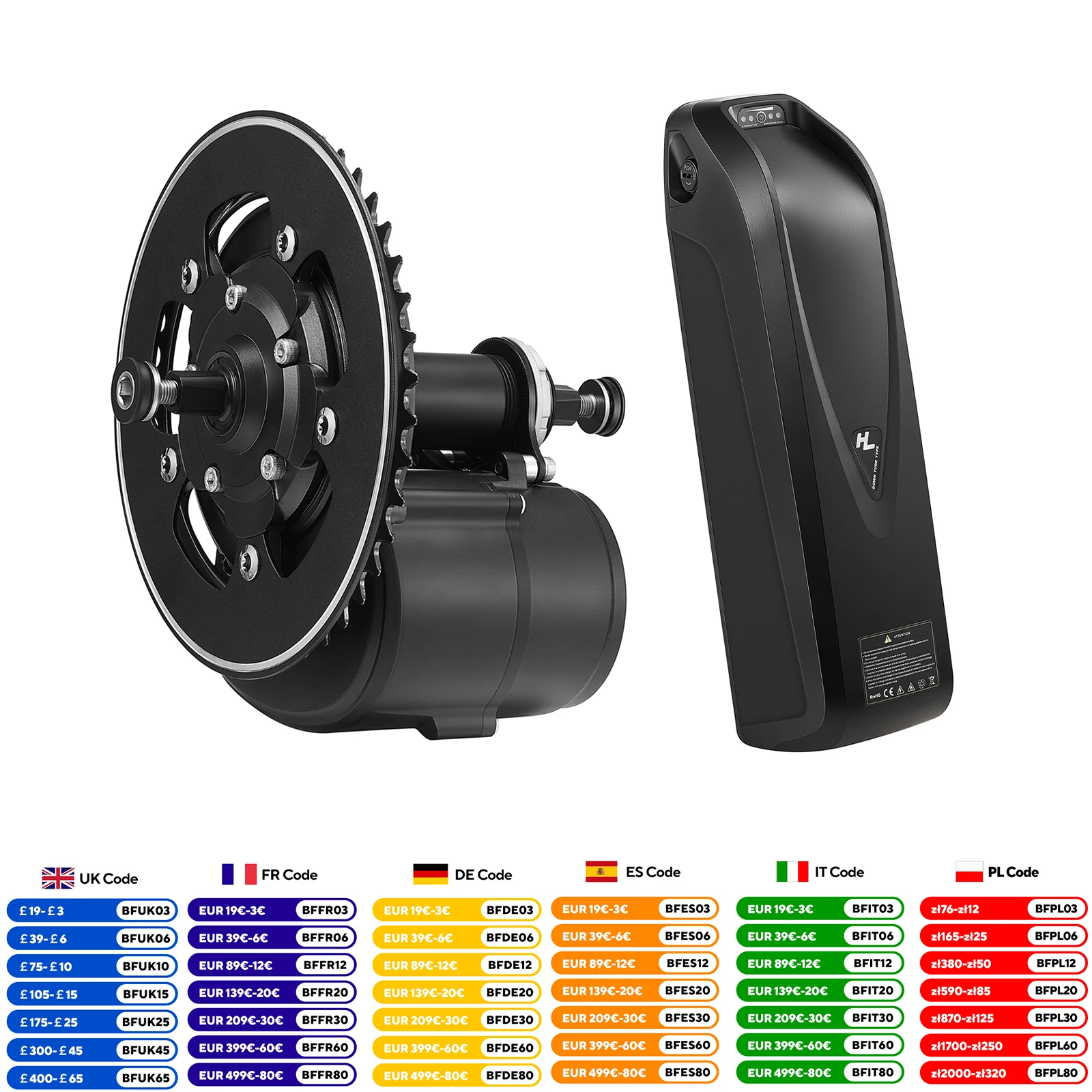 tongsheng tsdz2 ebike kit 36V250W350WTSDZ2 electric bicycle central mid motor torque sensor with coast/foot brake function