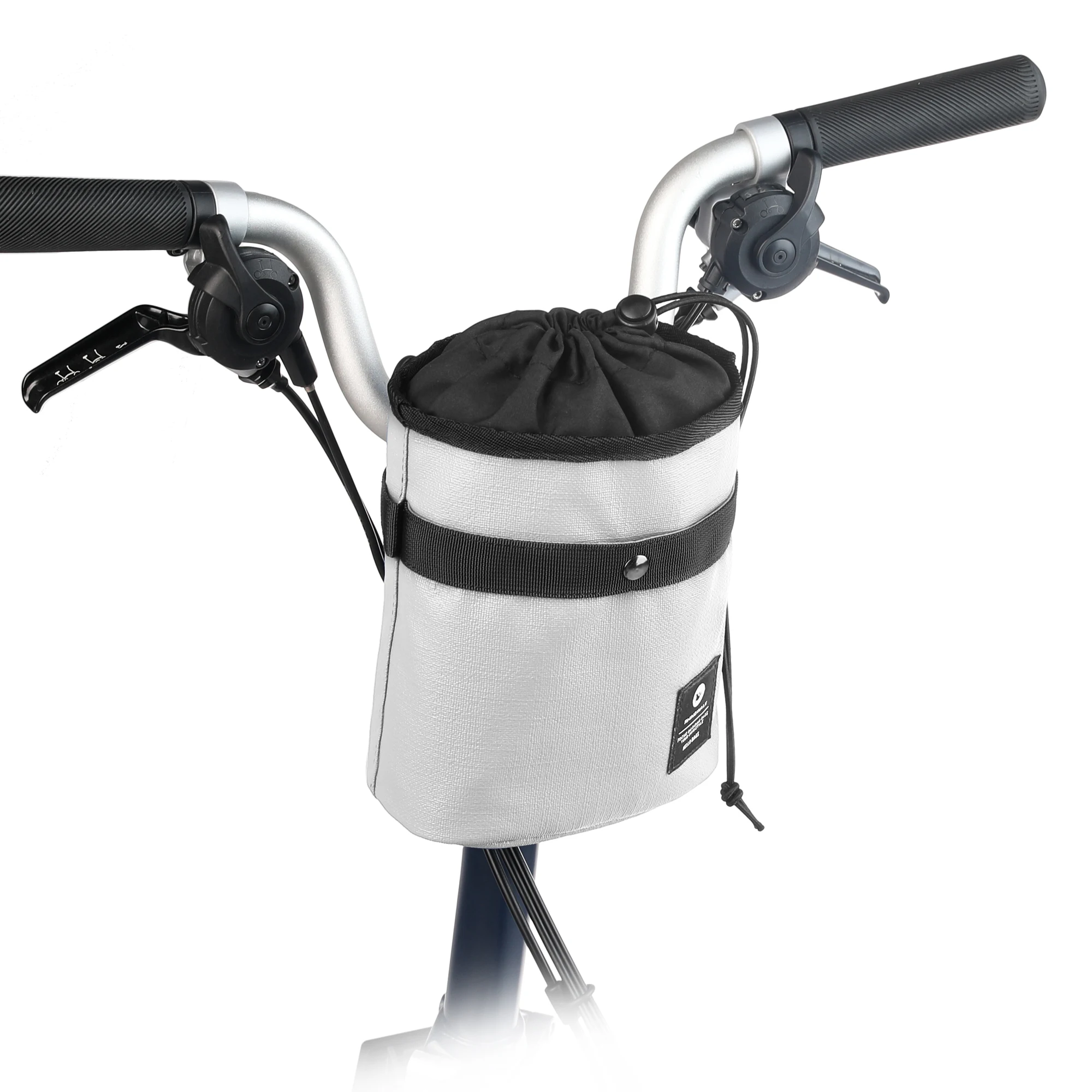 AliExpress Rhinowalk Morandi Color Bike Water Bottle Bag 2.5L High Capacity Front Bag Bike Handlebar Bag For Brompton 3Sixty Folding Bike