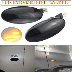 2 pz per Nissan Qashqai J10 X-trail T31 Cube Juke Leaf Micra K13 E11 LED indicatori di direzione Side Marker Light Dynamic Flasher Blinker