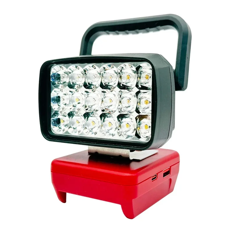 

AT43-Portable Lanterns Spotlight For 18V Li- Battery Camp Emergency Light