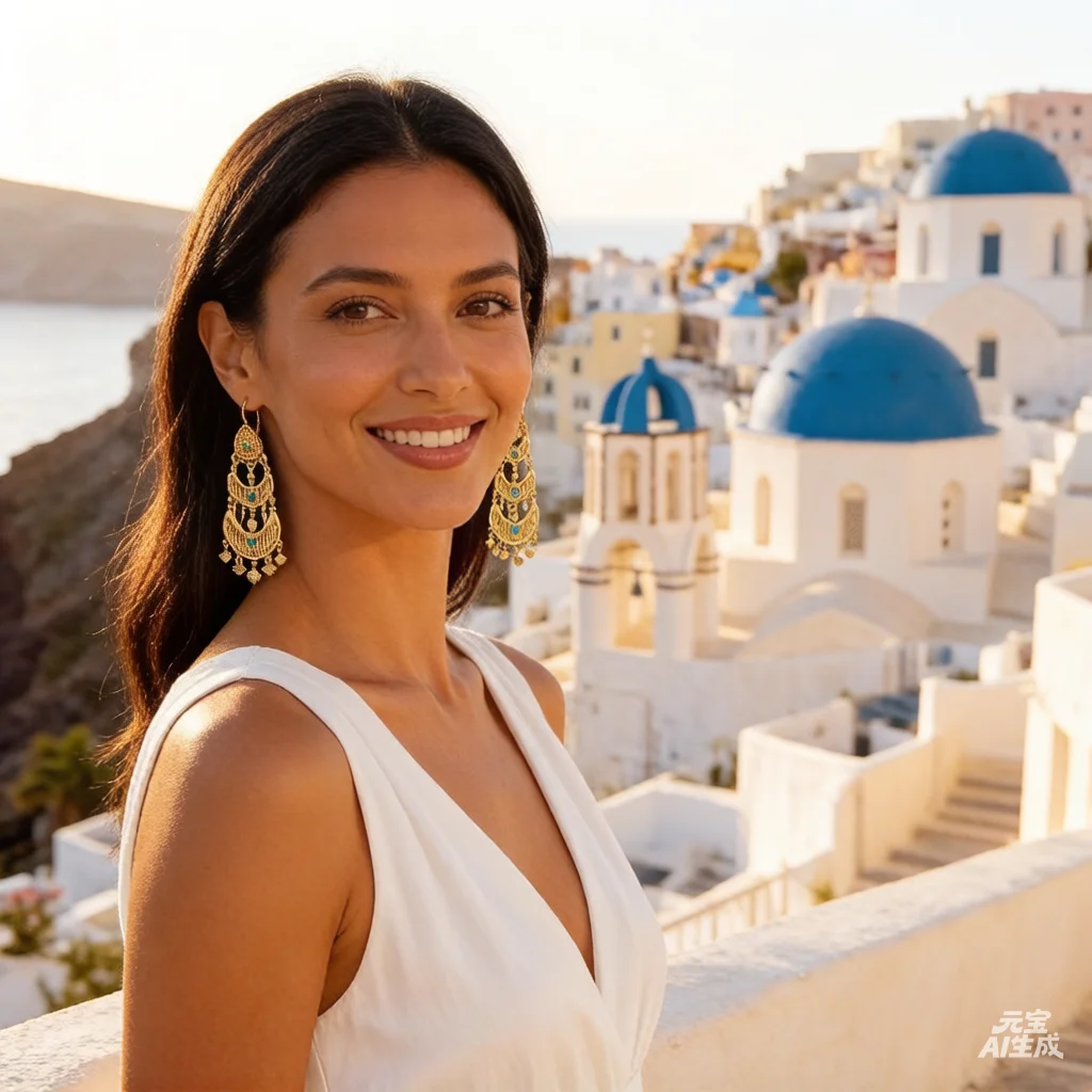 Vintage Dangle Earrings Rhinestone Tassel Earrings In Gold Color Women Fashion Earrings Middle East Jewelry for Bridal