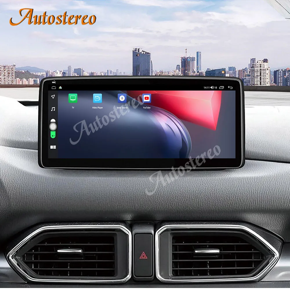 For Mazda CX-5 2017-2020 Android 10.0 6+128G Car Stereo GPS Navigation Multimedia DSP Player Headunit Auto Radio Recorder Screen