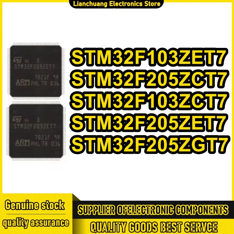 

STM32F103ZCT7 STM32F103ZET7 STM32F205ZCT7 STM32F205ZET7 STM32F205ZGT7 STM32F103 STM32F205 STM32F STM32 STM IC MCU Чип LQFP-144