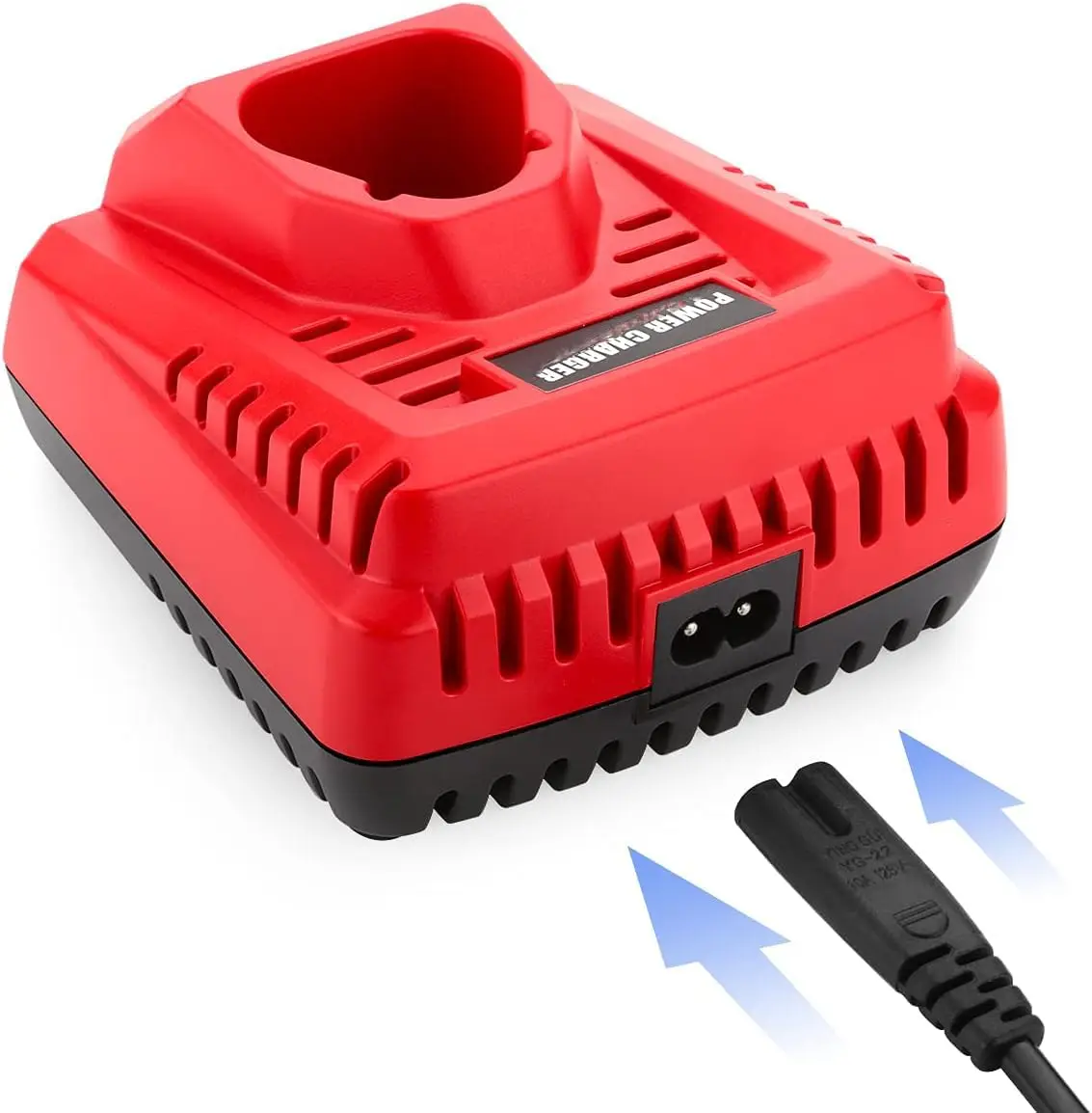 12V Lithium Battery Quick Charger Rechargeable Battery Charger for Milwaukee 12V Li-ion Battery 48-11-2401,48-11-2411,48-11-2440