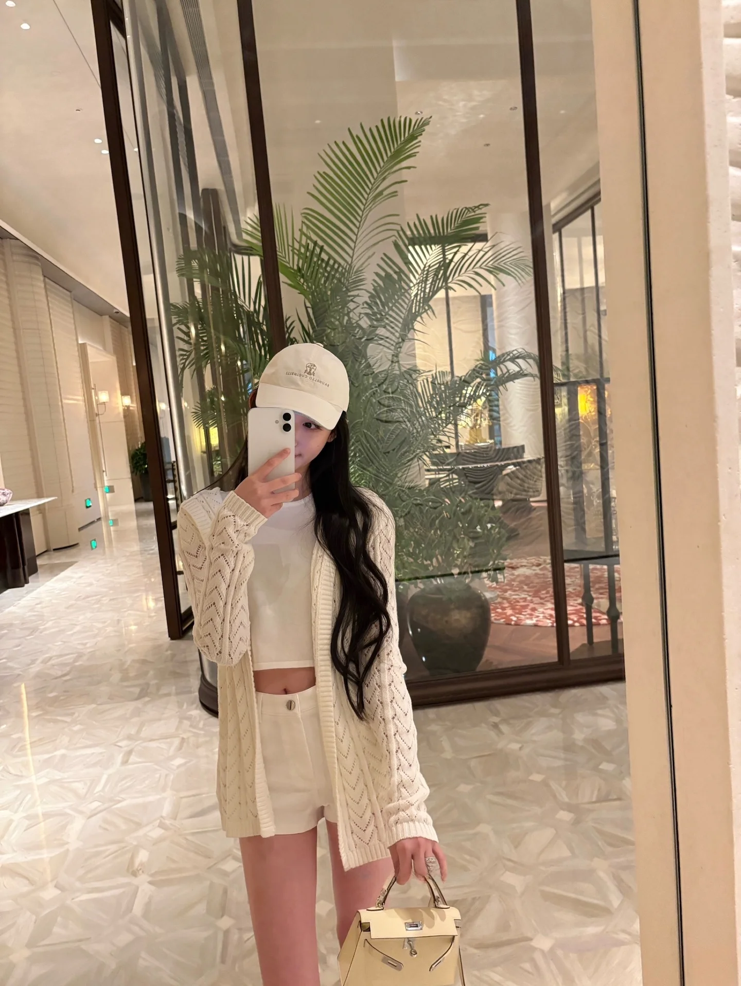 

UDRESSY Spring Thin Loose Knitted Hollow out Hoodie Cardigan Women's Long Sleeve Regular Fit Comfortable Style Color