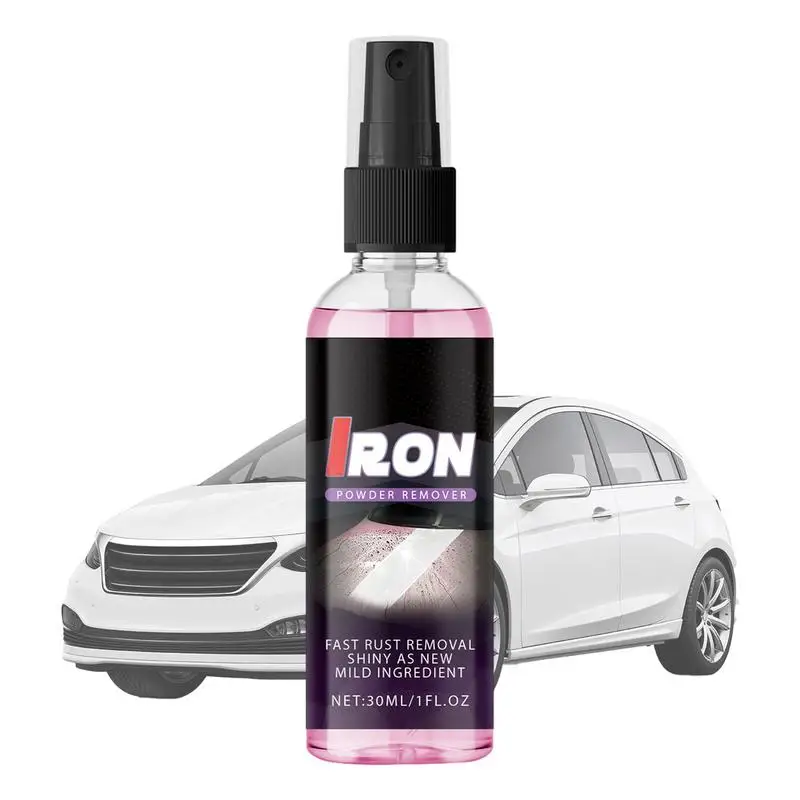 

Car Rust Removal Spray 30ml Powerful Rust Inhibitor Rust Prevention Spray Rust Reformer Multi-Purpose Car Detailing Solution