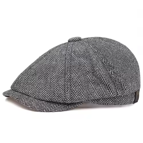 Retro Newsboy Caps Men Octagonal Hats British Painters Hats Autumn Winter Berets Herringbone Flat Caps Hip Hop Berets gorras - Image 24