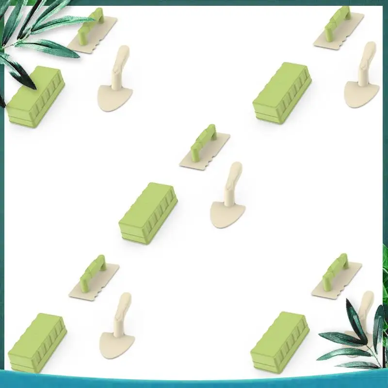 (NEW) Children's Beach Sand Play Set Baby Sand Digging Tools Bricklayer Tools (Random Colors)