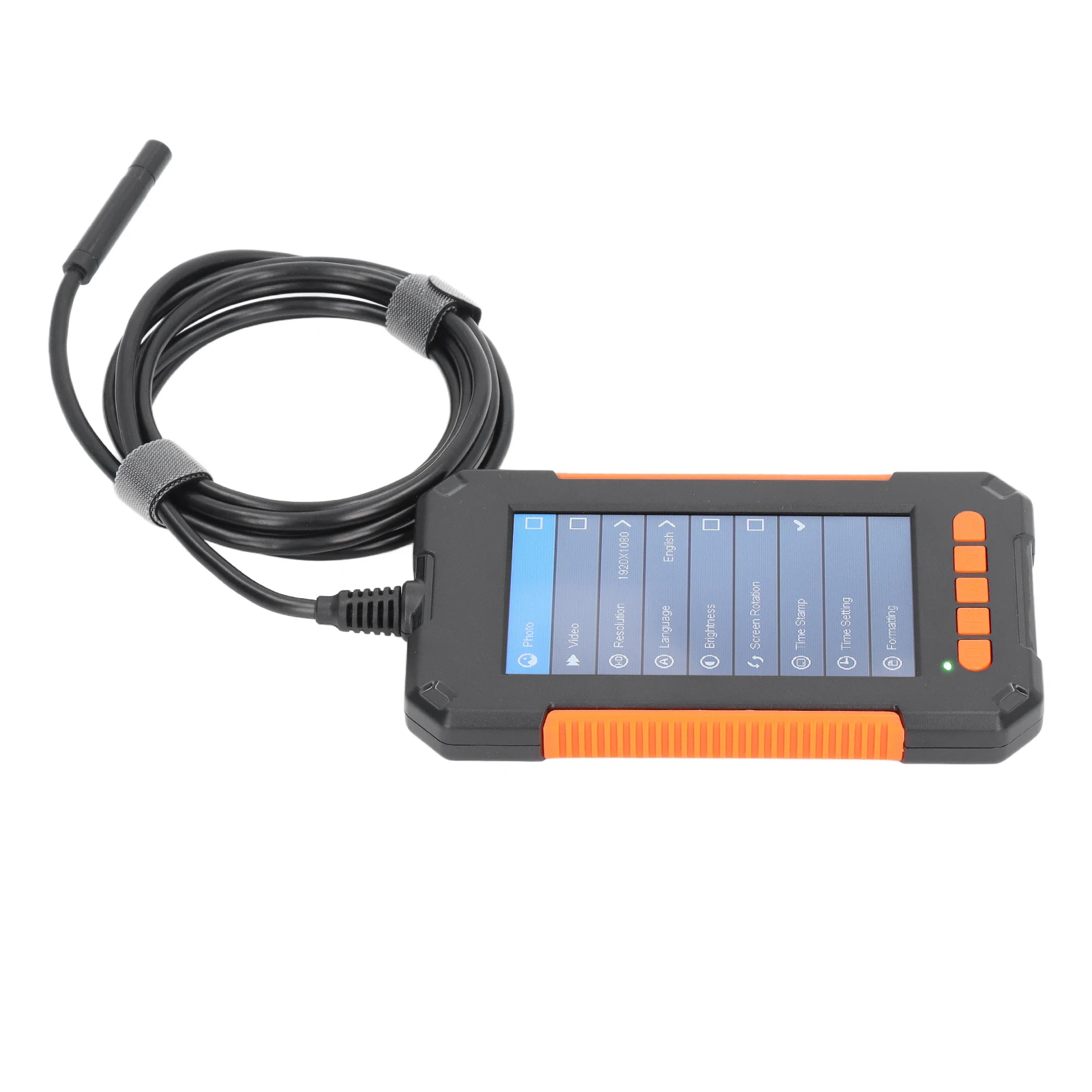 Industrial Endoscope 1080P Digital Borescope Inspection Sewer Camera 4.3in  Screen 8mm Lens Industrial Endoscope Sewer Camera