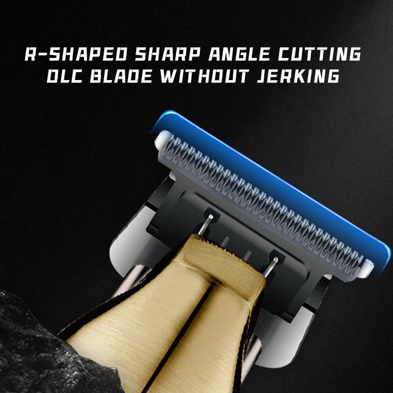 Kemei KM-2236 Tagliacapelli elettrico con base di ricarica Tagliacapelli wireless Trimmer professionale per depilazione da uomo